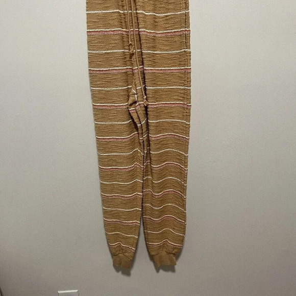 L Space Sunrise Striped North Shore Jumper Strapless Jumpsuit in Brown Size XS - Picture 3 of 9